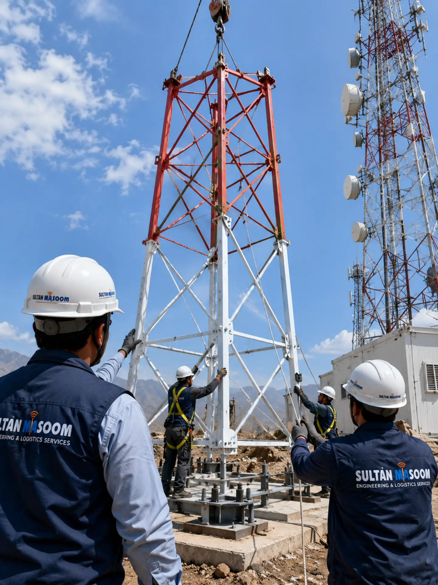 Tower engineering and erection